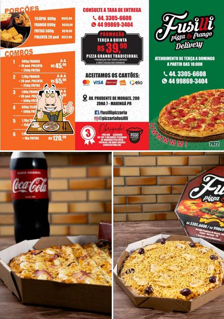 Peça pizza no Fusilli Pizzaria & Delivery