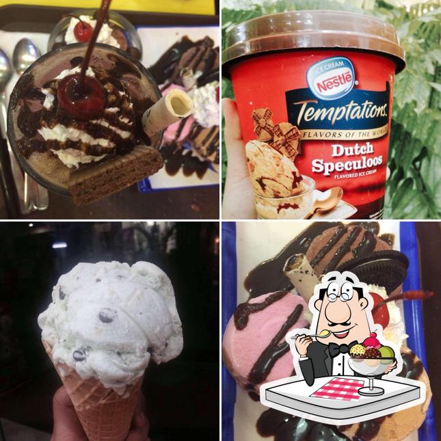 Ice Cream Store desserts, Manila, G. Tuazon St. Restaurant menu and