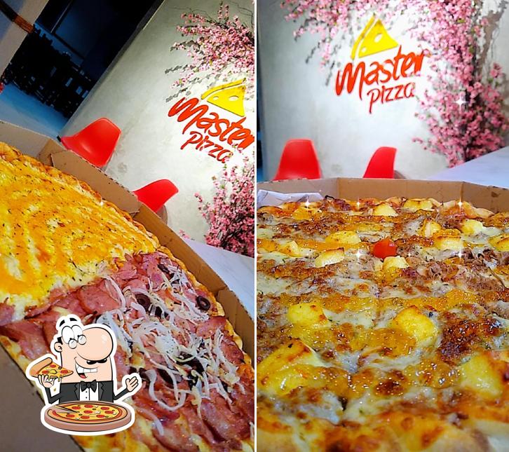 No Master Pizza, você pode pedir pizza