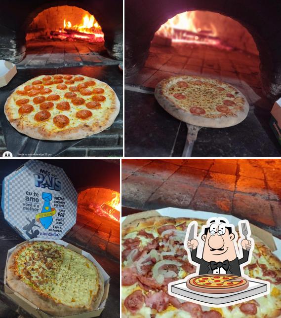 Experimente diferentes tipos de pizza