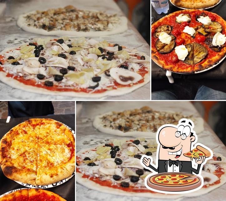 Scegli una pizza a Burger pizza