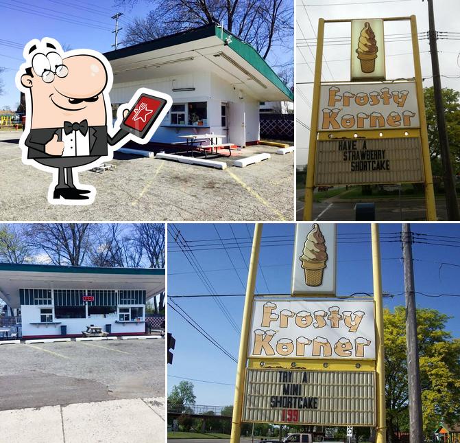 Frosty Korner in Lansing Restaurant menu and reviews