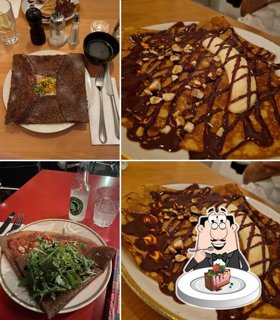 Gâteau au chocolat à Crêperie le Carrousel