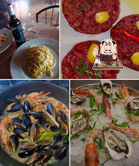 Tartaredi manzo al Ristorante Pizzeria Gioia Mia