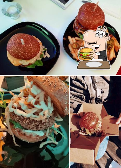 Essayez un hamburger à Burger Bar