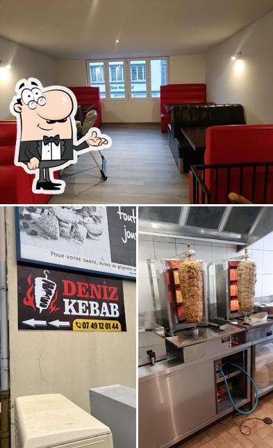 L'intérieur de Deniz kebab