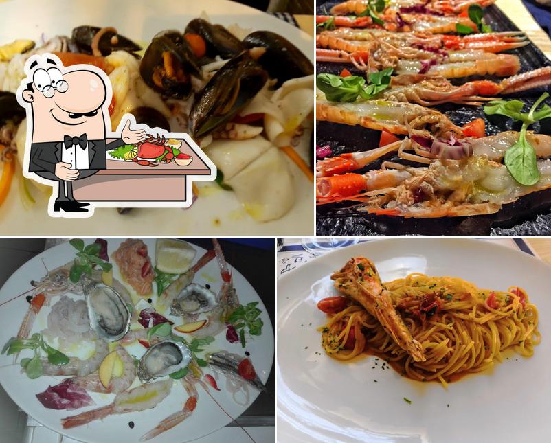 Scegli tra i vari prodotti di cucina di mare proposti a La Degusteria da Angelo