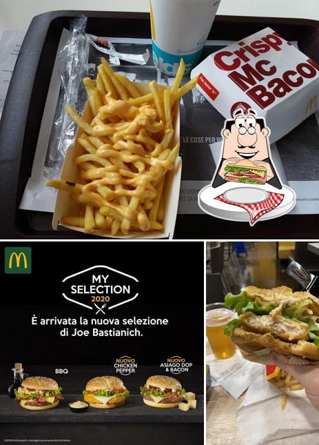 Club sandwich al McDonald's Roma Parchi Colombo