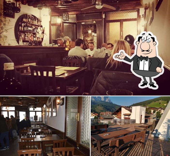Gli interni di Bar Osteria alla Caneva