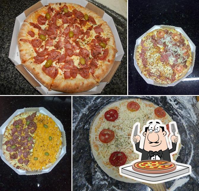 Peça pizza no Pastelaria e Pizzaria La Delicia