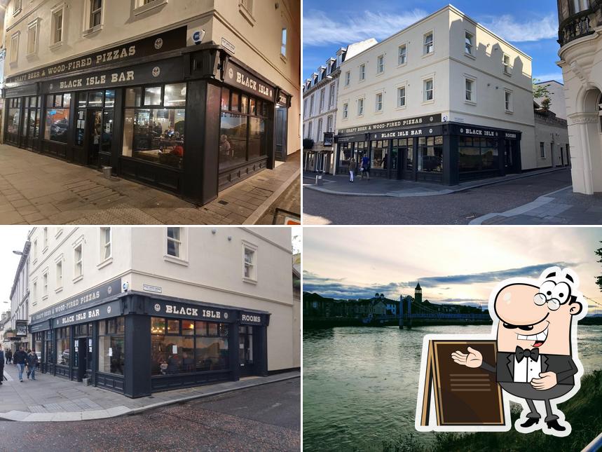 Black Isle Bar & Rooms in Inverness Restaurant menu and reviews
