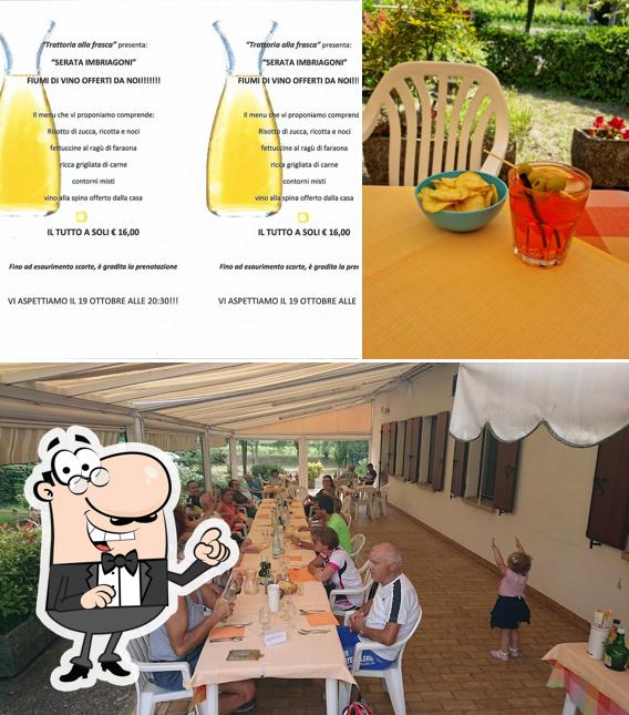 Trattoria alla Frasca di Mauro Gambalonga si caratterizza per la interni e bevanda