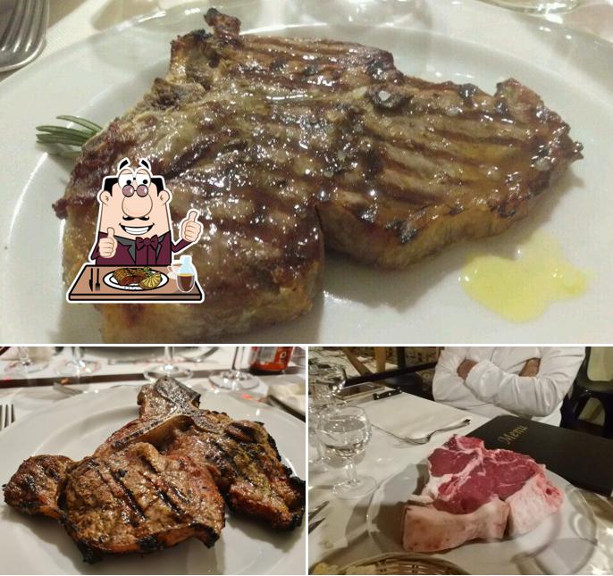 Закажите блюда из мяса в "Antico Ristorante La Certosa"