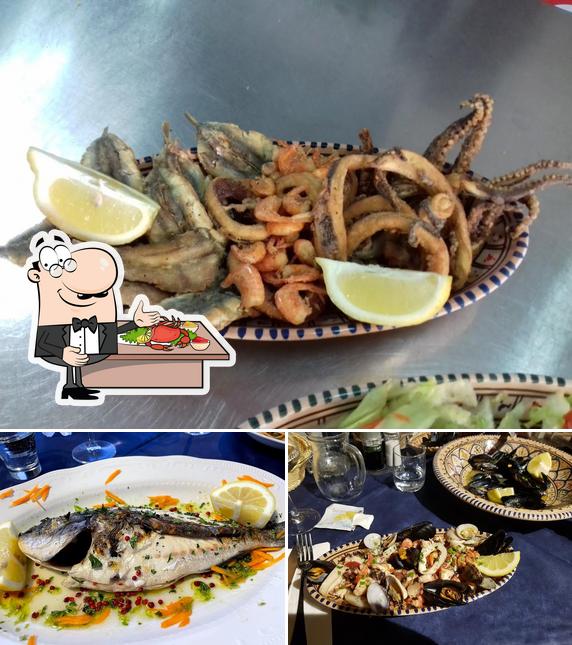 Gli ospiti di Da Francesco Ristorante Pizzeria Bar possono ordinare vari piatti di mare
