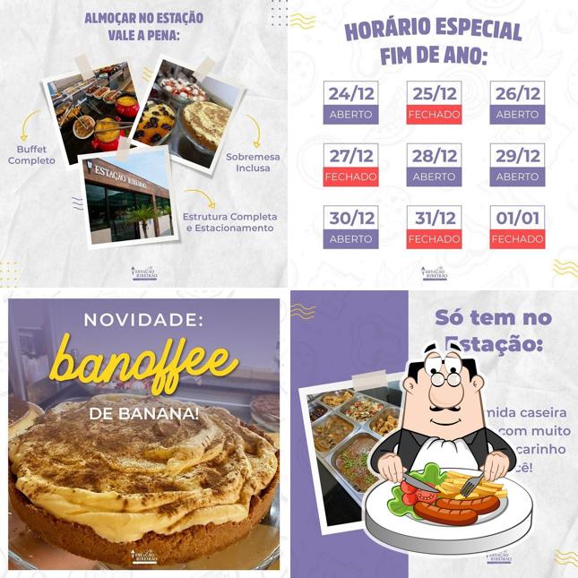 Platos en Estação Ribeirão