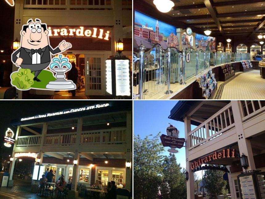 Ghirardelli Soda Fountain & Chocolate Shop in Anaheim Restaurant menu