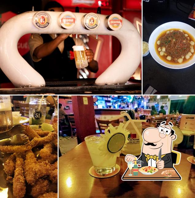 Comida em Bar O Português