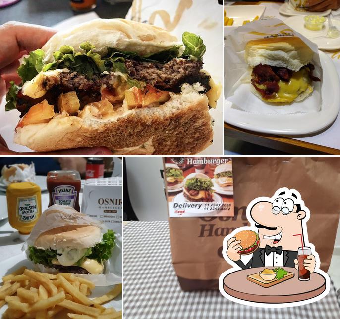 Os hambúrgueres do Osnir Hamburger Zelina irão satisfazer diferentes gostos