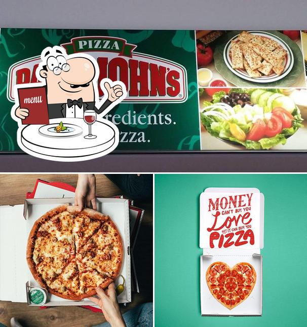 Nourriture à Papa Johns Pizza