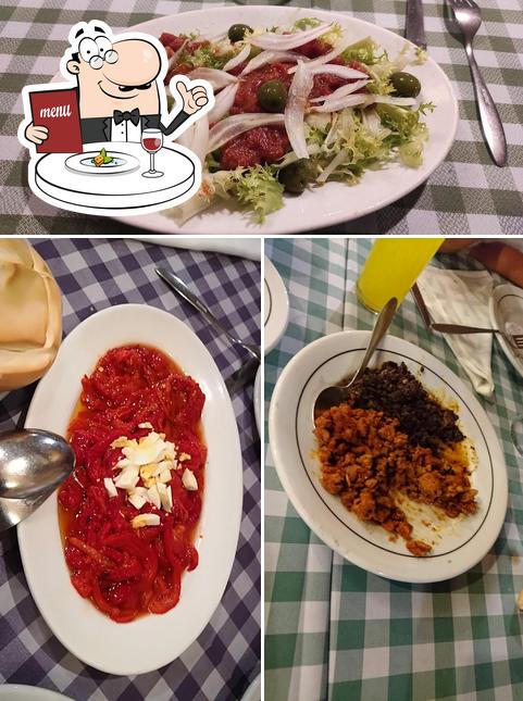 Еда в "Restaurante Gregorio I"