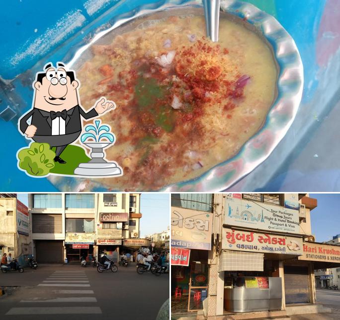 Mumbai Snacks Best vadapav in Rajkot is distinguished by exterior and food