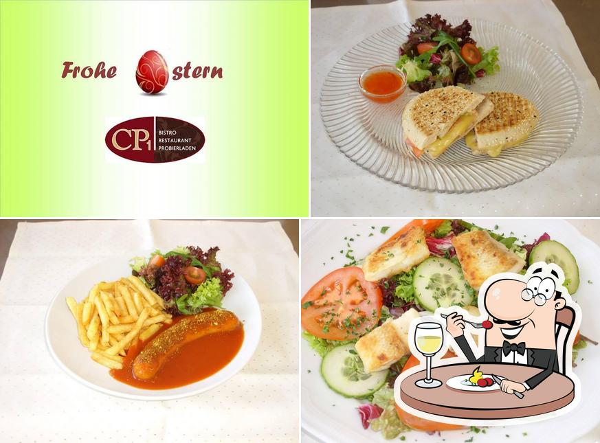 Еда в "CP1 - Bistro, Restaurant und Probierladen"