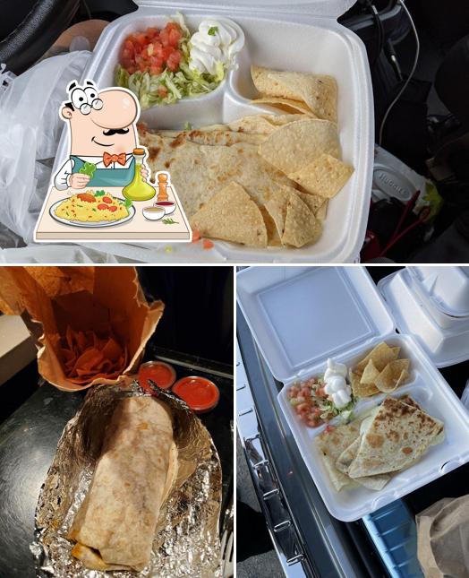 Meals at Los Dos Toritos Restaurant