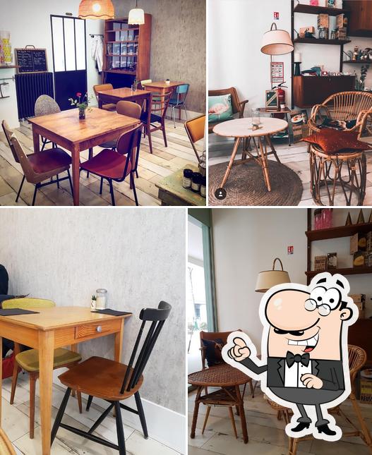 Installez-vous à l'une des tables de Jaanok Café Boutique