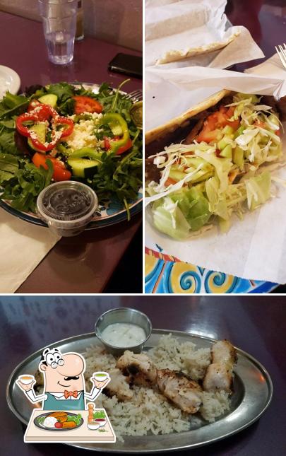 Meals at Kebab Cafe