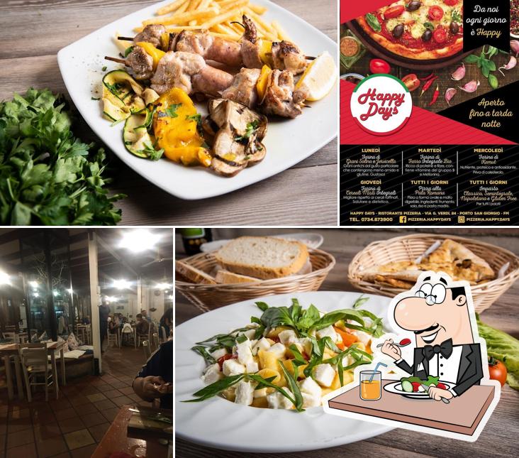 Platti al Pizzeria Happy Days