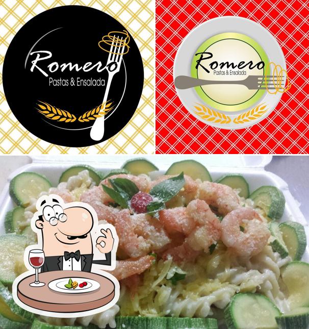 Food at ROMERO PASTAS Y ENSALADAS