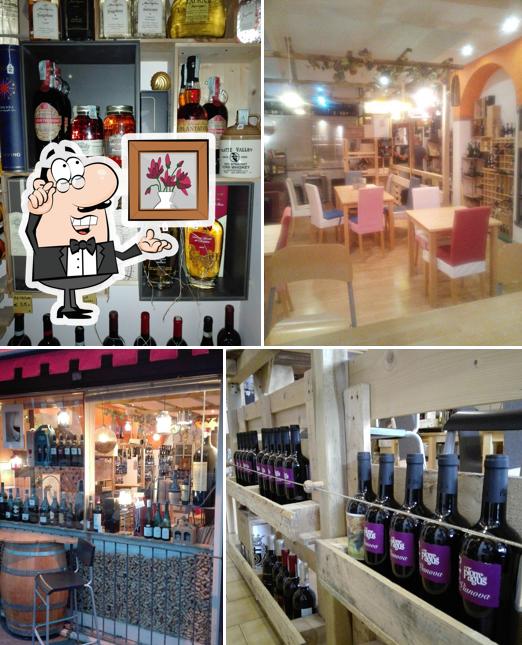 L'intérieur de Enoteca Samnium