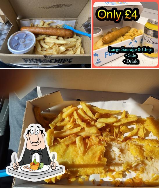 Nana's Fish & Chips in Llandudno Restaurant menu and reviews