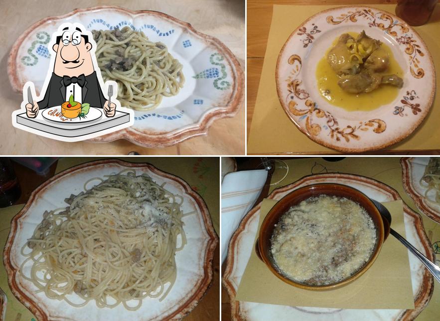 Cibo al Trattoria "Il Grottino"