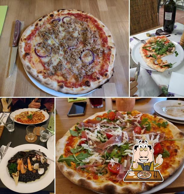 Bei L'Osteria Sarda könnt ihr Pizza genießen