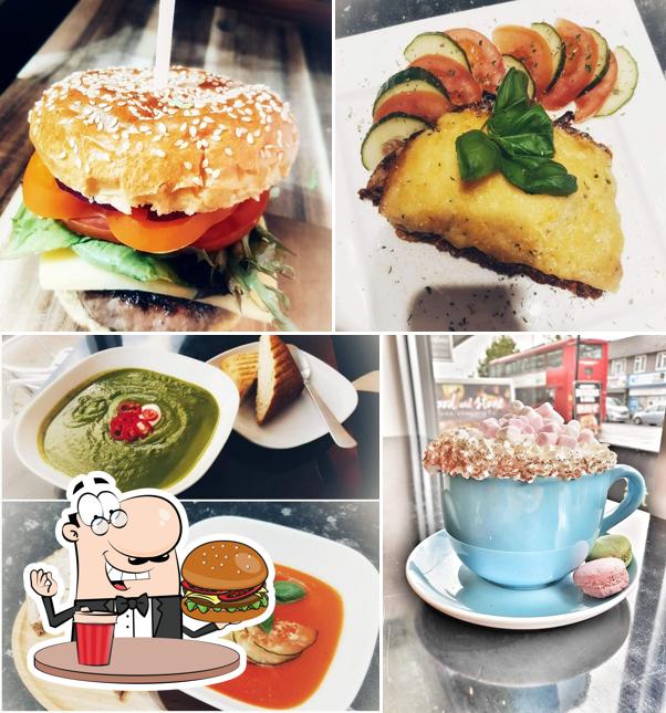 Bella Art Caffe’s burgers will suit a variety of tastes