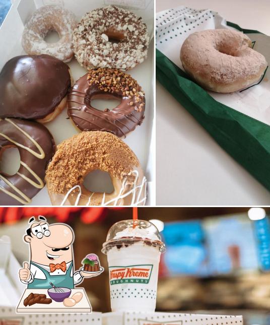 Krispy Kreme sirve gran variedad de dulces