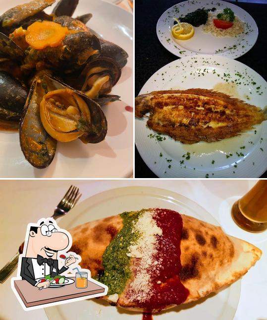 Essen im Ristorante Pizzeria La Fontana