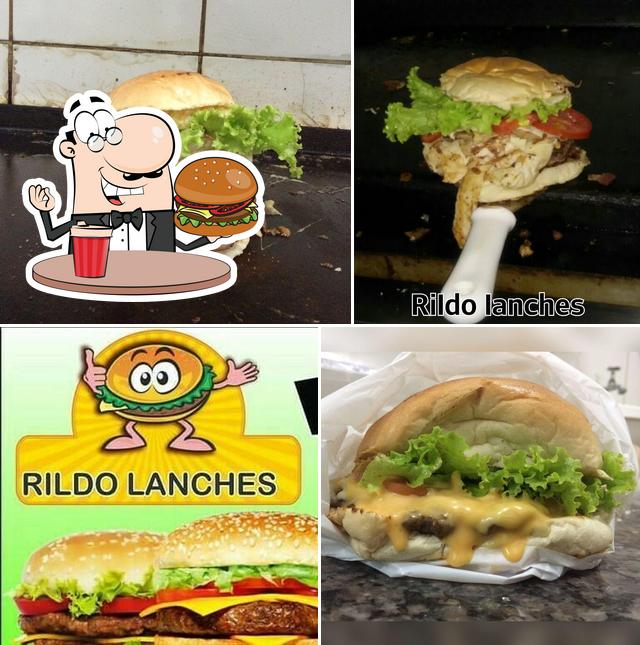 Delicie-se com um hambúrguer no Rildo Lanches