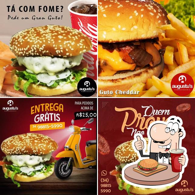 Hambúrguer em Augustus Hamburgueria