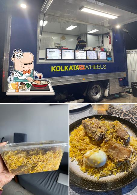 Fried rice at Kolkata on Wheels