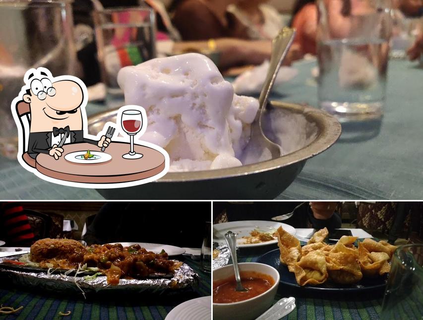 Food at Temptation Family Restaurant In Amritsar- Amritsari sizzlers, Best food in Amritsar- fish meuniere