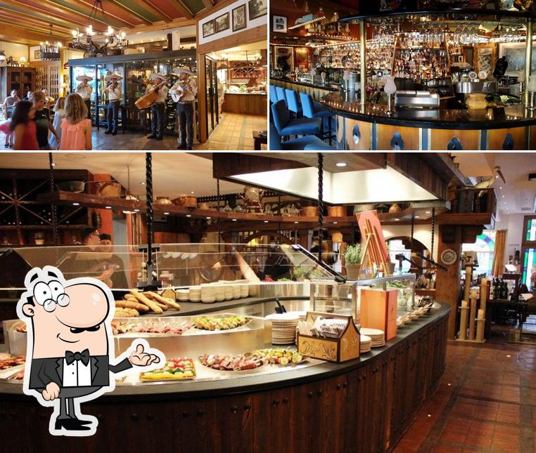 L’image de la intérieur et nourriture concernant Restaurant "Don Quichotte"