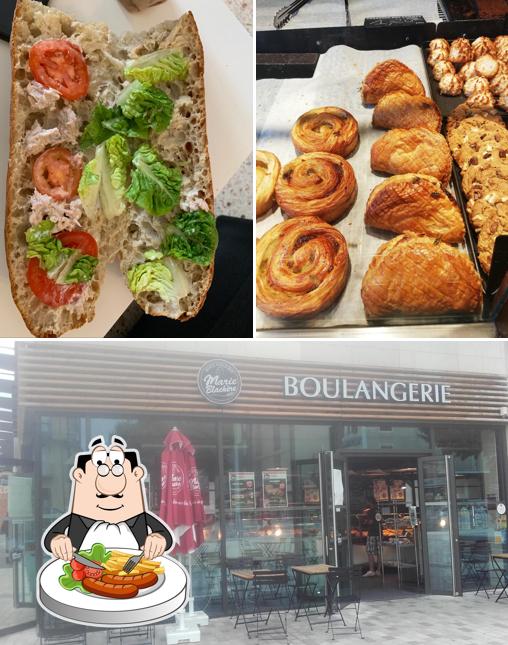Mira las fotografías que hay de comida y interior en Boulangerie Marie Blachere