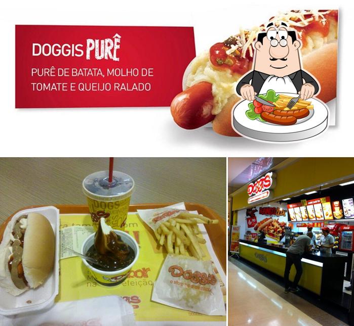 Entre diferentes coisas, comida e interior podem ser encontrados no DoggiS