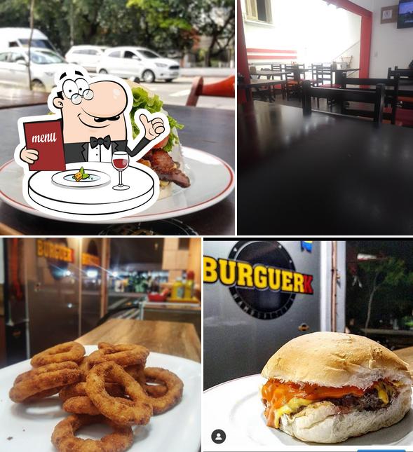 Comida em Burguer K