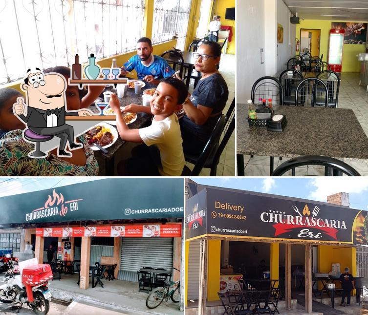 Veja imagens do interior do Churrascaria do Eri