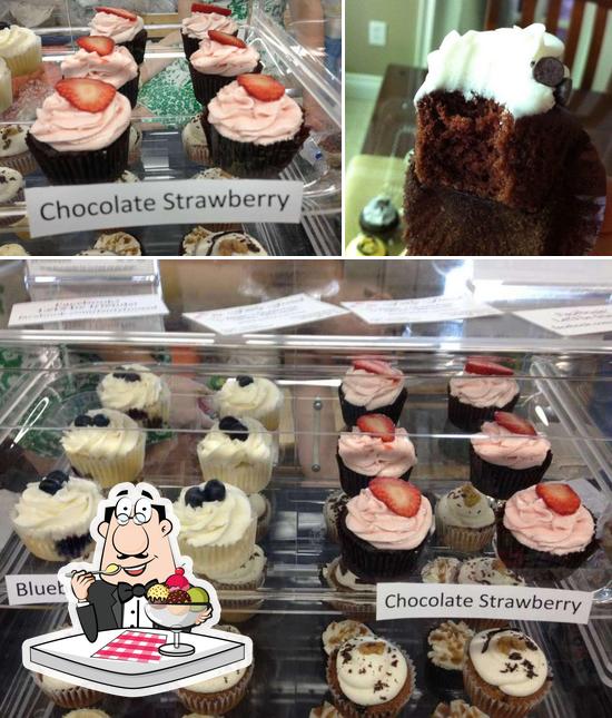 Fairly Frosted Vegan Cupcakery offers a range of desserts
