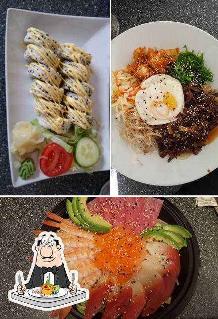 Comida en Shiki Sushi Gyoza