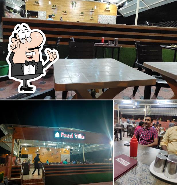 The interior of Food Villa